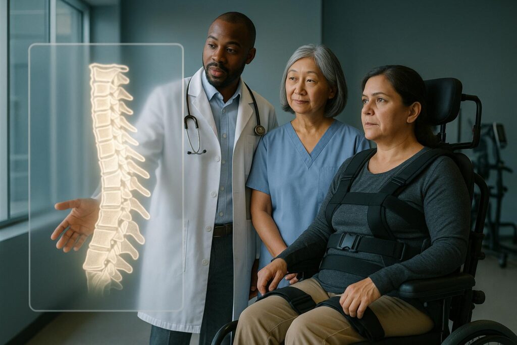 cervical spinal cord injury signs and symptoms