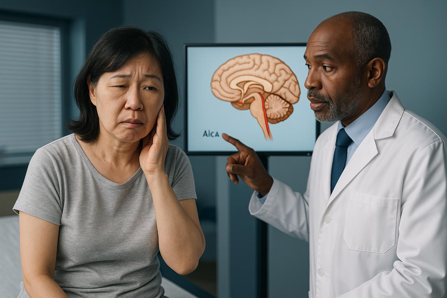 aica stroke symptoms