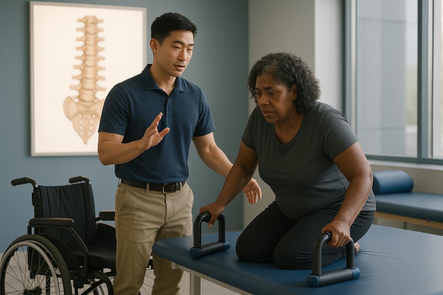 daily living with T6 paralysis