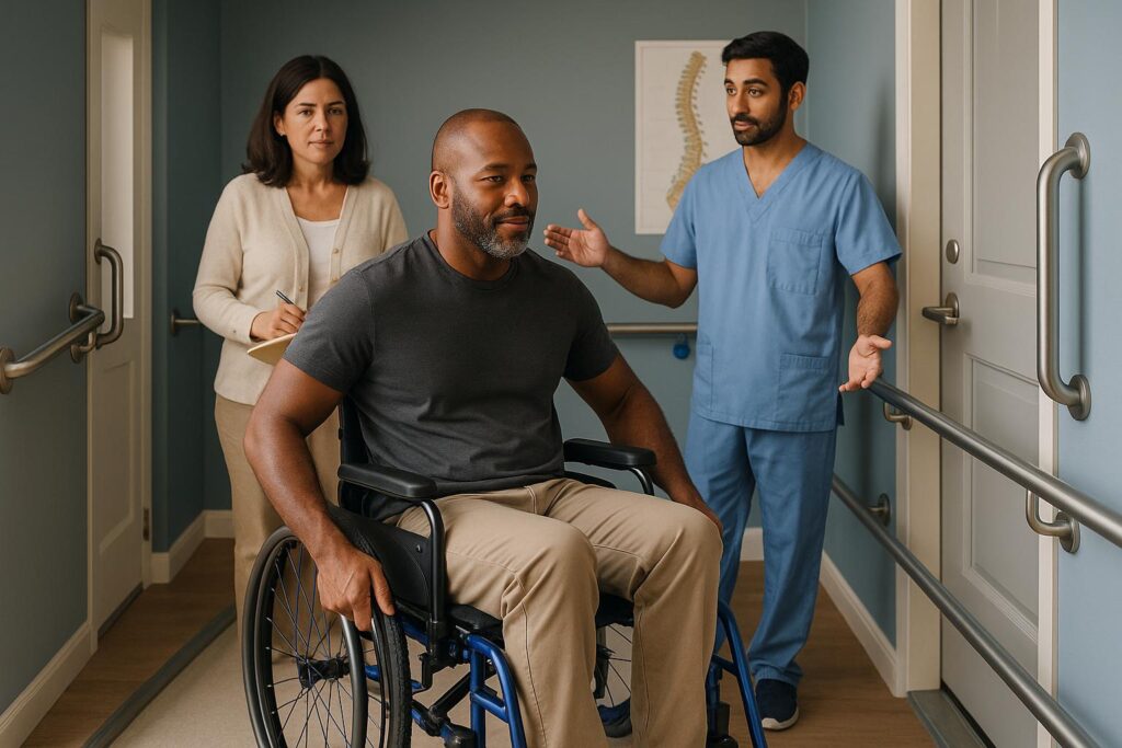 returning home after spinal injury