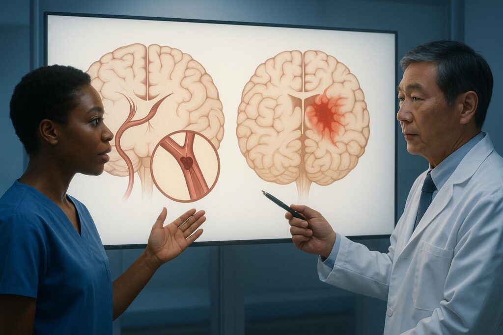 ischemic vs hemorrhagic stroke