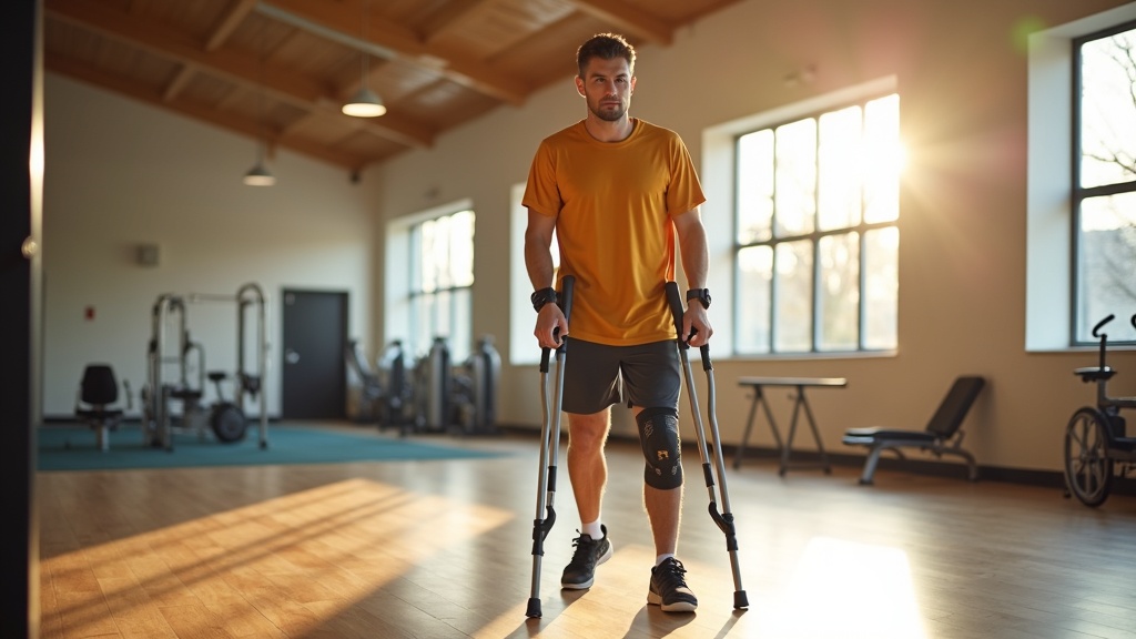 Adaptive fitness activity with assistive devices showing long-term rehabilitation needs addressed in life care planning